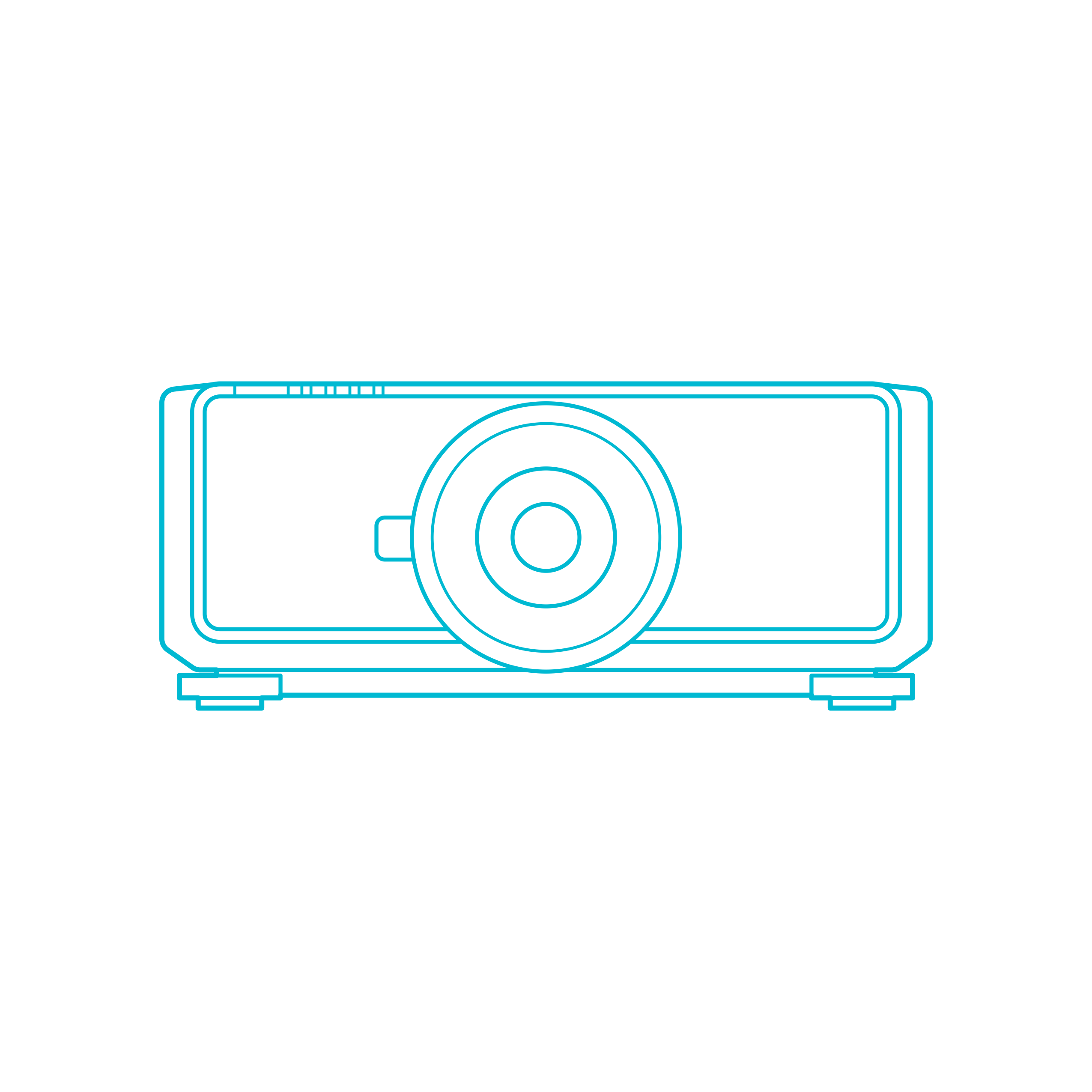 Guide Digital Projectors Benq Lu9715 Outline Engraving Svg Design Free Vectors